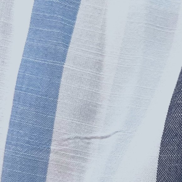 Stalin & Company Striped Sleeveless Button Down High Low Top Size Small New - Picture 4 of 8